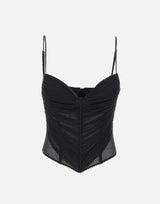Top bustino in tulle 4C221A N0990 BLUMARINE 