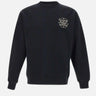 "Le sweatshirt slogan tresses" SW172 CO127BLACK DROLE DE MONSIEUR 