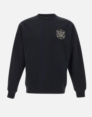 "Le sweatshirt slogan tresses" SW172 CO127BLACK DROLE DE MONSIEUR 
