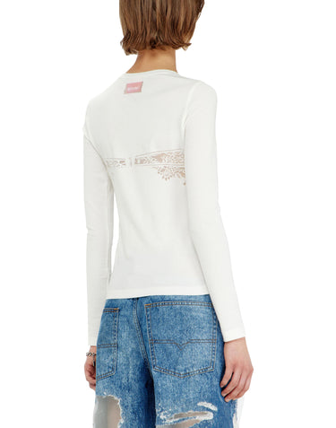 Maglia "PR-T-Mokki-LS-R" P01799 0SPFB100 DIESEL X TINDER 
