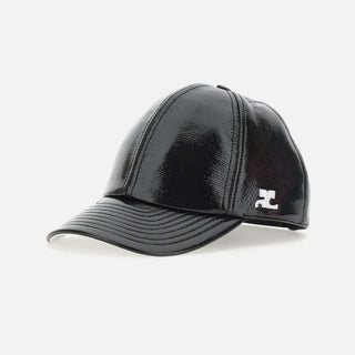 Cappello da baseball in vinile "Reedition" PERACT033VY0014 9999 COURREGES 