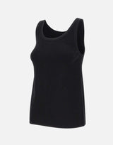 Top in maglia con bande in viscosa lucida TK72S61E2 685 ELISABETTA FRANCHI 
