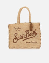 Borsa a spalla "Vanity Raffia" VANI013 00435L MC2 SAINT BARTH 
