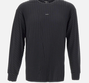 "Auralite Pleated sweater" 11068 BKSA SATISFY 