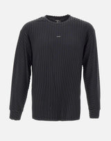 "Auralite Pleated sweater" 11068 BKSA SATISFY 