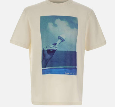 T-shirt "Scoop" MTS1613 MTSWH32 BARBOUR X PAUL SMITH 