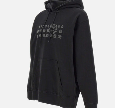 "Hoodie numeric sweatshirt" SH0GU0035 M25025900 MM6 MAISON MARGIELA 
