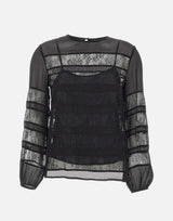 Blusa con pizzo "Piquet" 2523116102200 001 MARELLA 