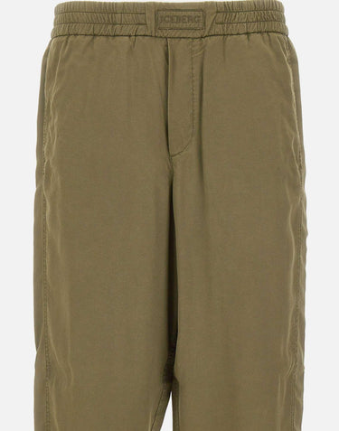 Pantaloni new fit in tessuto tecnico B1505287 5578 ICEBERG 