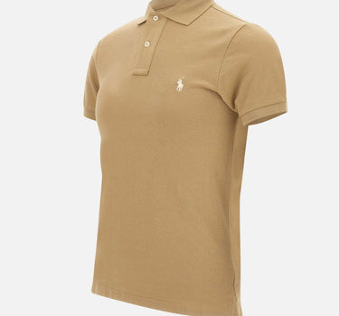 Polo "Mac" in cotone piquet 710536856 379 POLO RALPH LAUREN 