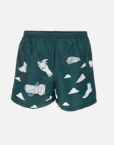 "Mens printed swim  shorts metaphysical" MPS25TR032 02 CASABLANCA 
