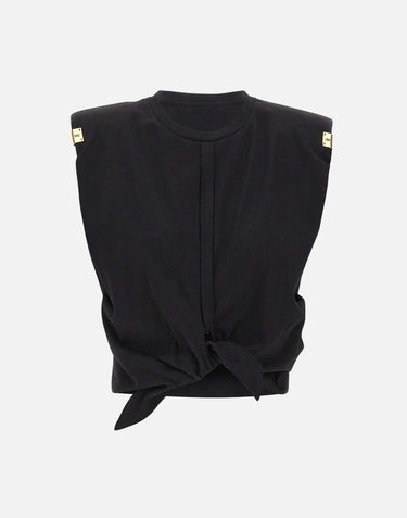Top in jersey con nodo MA01161E2 110 ELISABETTA FRANCHI 