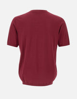 Maglia a maniche corte in misto seta e cotone 300421 375 KANGRA 