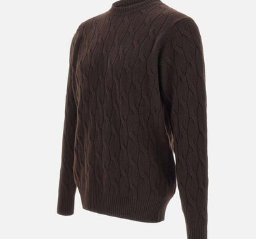 Maglia in cashmere e lana intrecciata GC3ML WC7T289 FILIPPO DE LAURENTIIS 