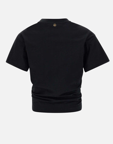 T-shirt in cotone 23AJTO539CO0485 P001 RABANNE 
