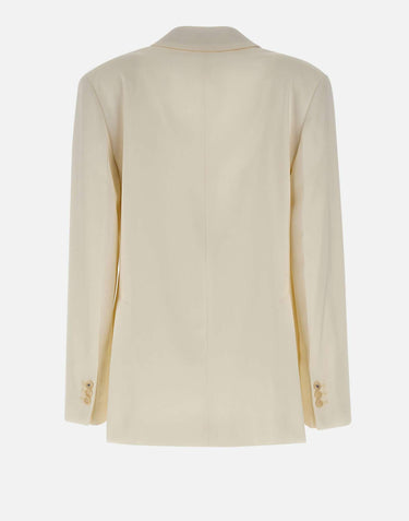 "Classic Tailored Jacket" 1325WJK006441B IVORY VICTORIA BECKHAM 
