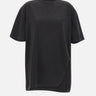 T-Shirt con spacco sagomato 260WCT00350 JJJ025AA615 THE ATTICO 