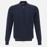 Cardigan in cotone full zip DK17012 BLUNOTTE DIKTAT 