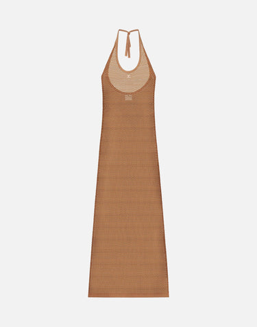 "Holistic mesh long dress" 225JRO625JS0119 1121 COURREGES 