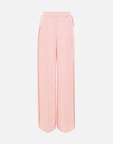 Pantaloni a gamba larga a vita alta P1358 PINK NISSA 