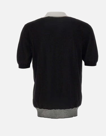 Polo con scollo a V 57145 20652099 GRAN SASSO 
