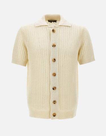Camicia in maglia di cotone CA3MC CM7HC021 FILIPPO DE LAURENTIIS 
