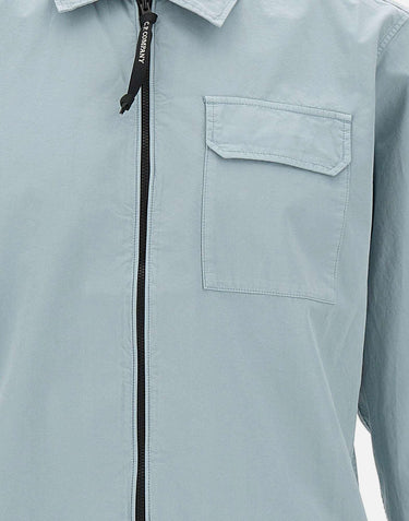Giacca in gabardine con zip 20CMOS705A 110143G809 C.P. COMPANY 