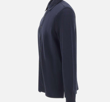 Camicia in jersey piquet 340035 038 KANGRA 