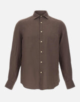 Camicia "Pamplona" in lino PAMP001 00920L MC2 SAINT BARTH 