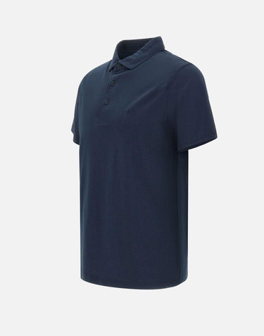 "Jersey mercerized polo" A35135 07 SUN68 
