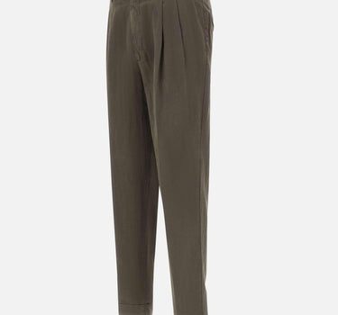 Pantaloni in misto cotone e lino COZTCLZB0CL1 SD61Y177 PT TORINO 