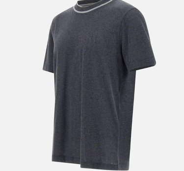 T-shirt in cotone  e cashmere R55047J0 A3035A73 PESERICO 