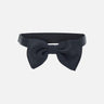Papillon  in satin A10003 PER020BLU TAGLIATORE 