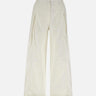Cotton tuck pants LW251PT17WH 0053 LOW CLASSIC 