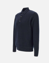 Polo in maglia di lana e cashmere PL3ML WC7R891 FILIPPO DE LAURENTIIS 