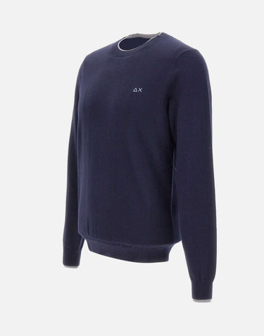 Maglia in lana e cotone K45141 07 SUN68 