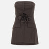"Pinstripes Belted Long Top" 114696 3065 ROTATE BIRGER CHRISTENSEN 