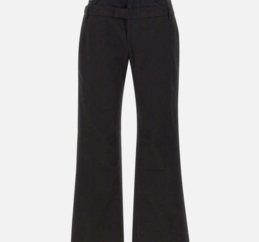 "Double waisted trousers" 7N839E22 U7BLK 7 FOR ALL MANKIND 