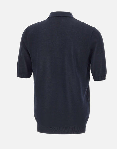 Polo in cotone con mezza zip M76MAGM90 MAG0M00811 ELEVENTY 