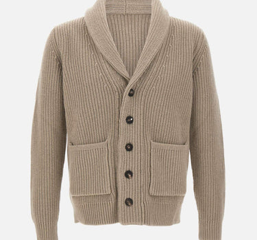 Cardigan in lana e cashmere CS3MLT WC5P910 FILIPPO DE LAURENTIIS 