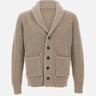 Cardigan in lana e cashmere CS3MLT WC5P910 FILIPPO DE LAURENTIIS 