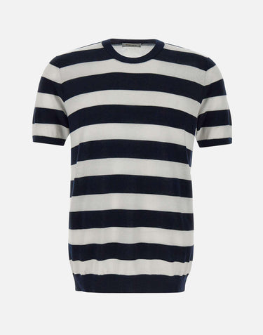 T-shirt in filato di cotone 102221 638 KANGRA 
