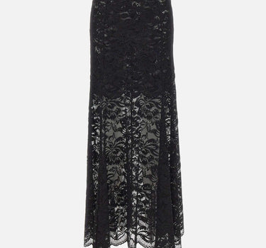 Gonna lunga svasata in pizzo 26PJJU131PA0170 P001 RABANNE 