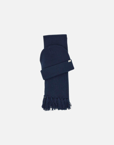 Set Cappello e sciarpa in lana C45110 07 SUN68 