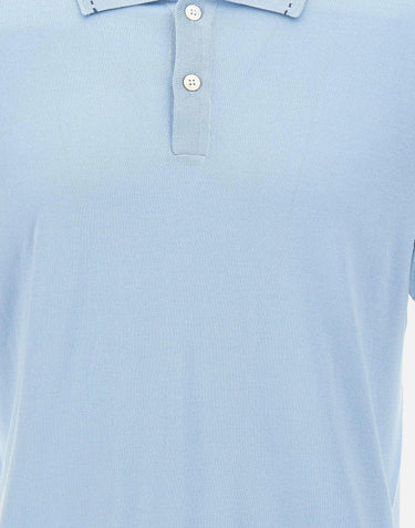 Polo in misto seta 43142 16224510 GRAN SASSO 