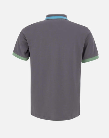 Polo "Big stripes on collar" A35112 99 SUN68 