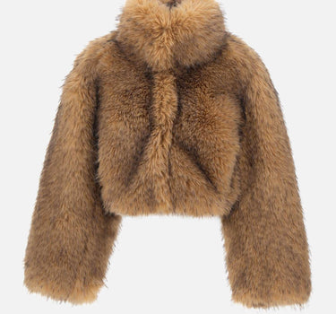 "Faux fur crop  jkt" 114686 1753 ROTATE BIRGER CHRISTENSEN 