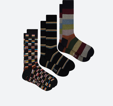 "Sock 3PK SNL SIG" M1ASOCKTSIG 1A PAUL SMITH 