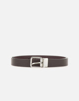 Cintura in pelle reversibile CNK00963 GRNNAESPRESSOANTIQUERUBY GIANNI CHIARINI 