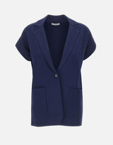 Blazer in maglia smanicato 194107 038 KANGRA 